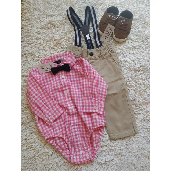 Conjunto Bautizo Bebé Varón 9m The Childrens Place