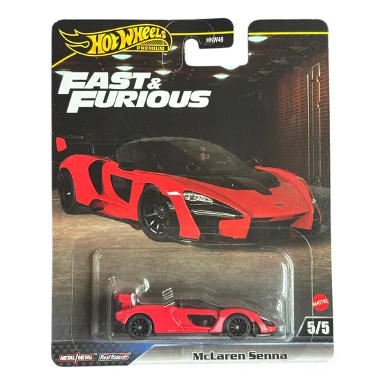 Hotwheels Premium Mclaren Senna Rápidos Y Furiosos (2025)
