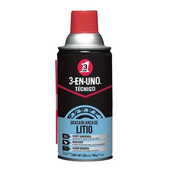 Grasa De Litio 3-en-uno Técnico 282 Ml