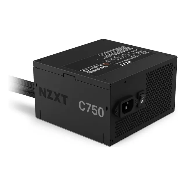 Fuente De Poder Nzxt C750 Bronze Pa-7b2bb-us 750w Color Negro