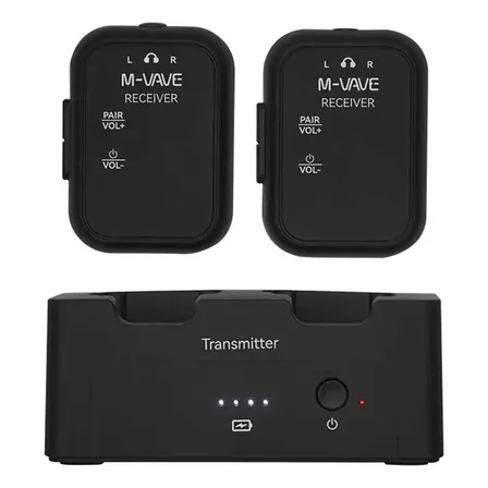 Monitor Intraauricular M-vave Wp-12 2,4g 3ms Com Bateria