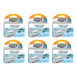 Recambios De Cuchilla De Afeitar Schick Quattro Titanium Par Recambios De Cuchilla De Afeitar Schick Quattro Titanium Par