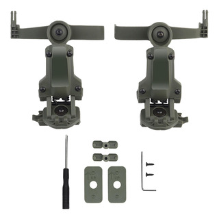 Adaptador De Riel Para Casco, Kit De Soporte Para Verde Adaptador De Riel Para Casco, Kit De Soporte Para Verde