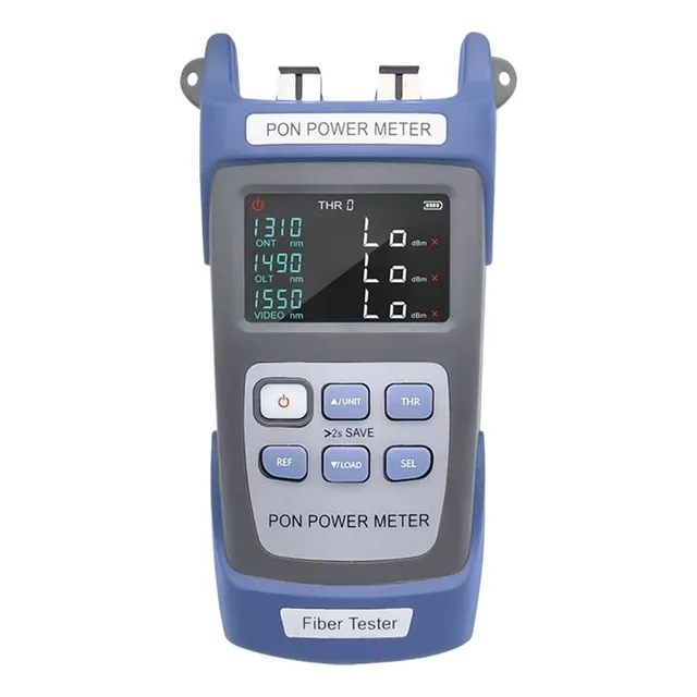 Medidor De Potencia Aua-350, Comprobador De Fibra Óptica/pon