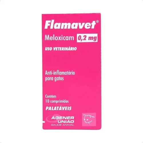 Flamavet® Agener 0,2mg Gatos 10 Comprimidos Agener União