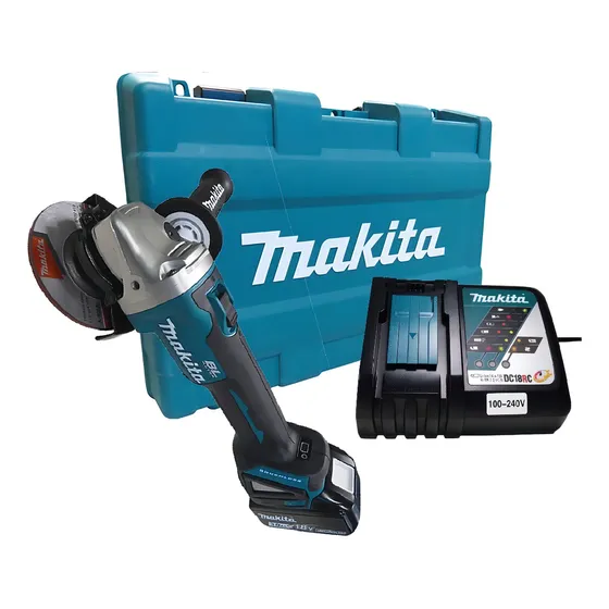 Amoladora Makita 4 1/2 18 V Dga455