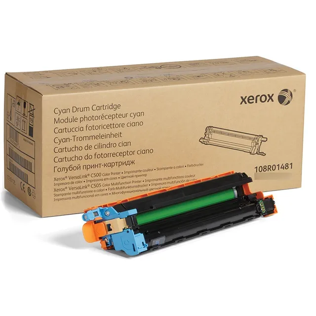 Tambor Xerox 108r01481 Cyan P/ Versalink C500/c505 40mil Pag