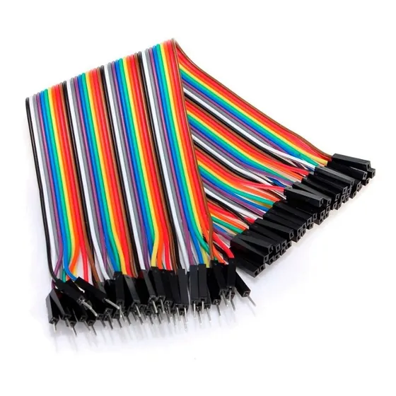 Cables Para Protoboard Macho Hembra 20 Cm 40 Dupont