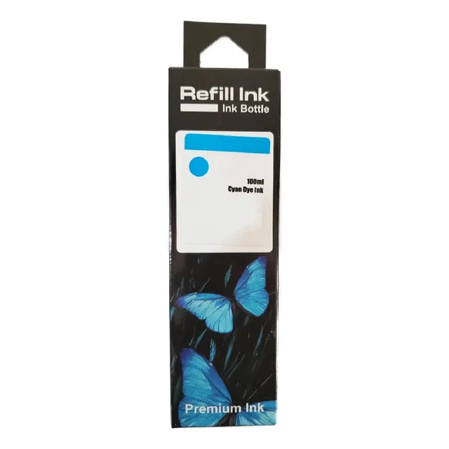 Tinta Color Cian 100ml Para Hp Gt52 Ink Tank 310 M0h54al