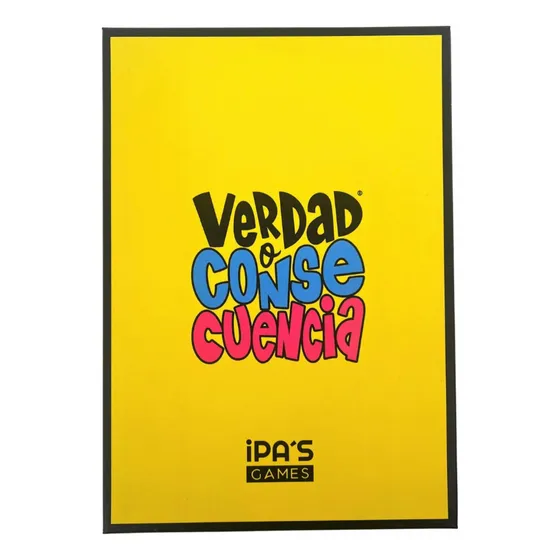 Verdad O Consecuencia®, Juego De Mesa Con Cartas Para Fiesta