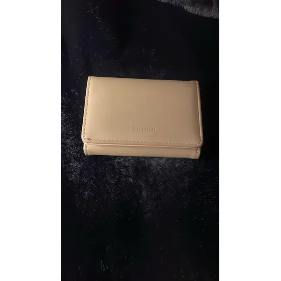 Billetera De Mujer Homini  Compacta, Elegante Y Bicolor