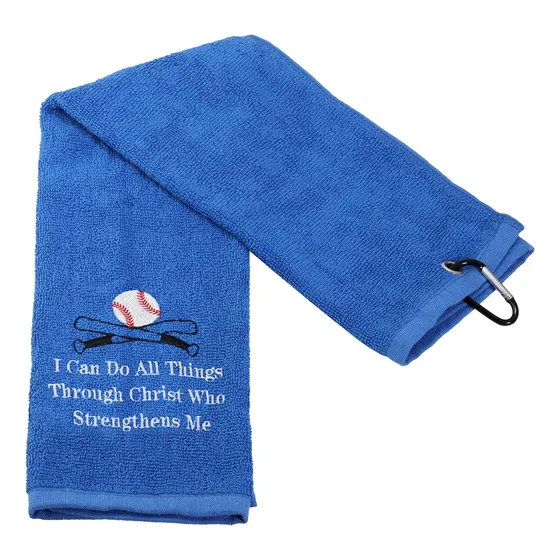 Pxtidy Toalla Beisbol Jugador Regalo Entrenador I Can Do All