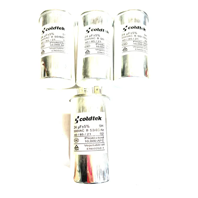 4 Capacitores 24mf 500v