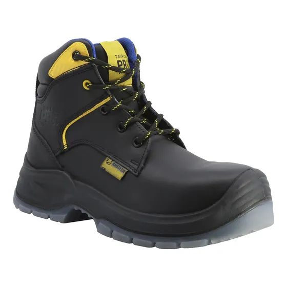 Bota Industrial Triples Pro Set 501 Negro Para Caballero