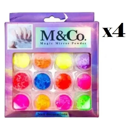 Set 12 Decoraciones De Uñas Wincolor M&co