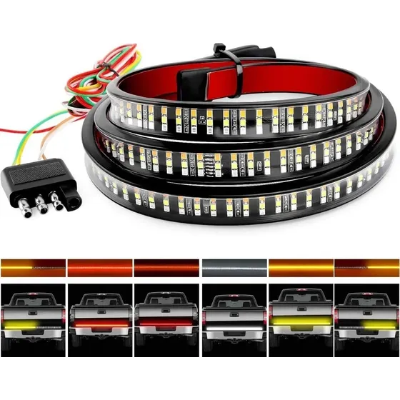 Tira De Luz Led De Puerta Trasera 60 Pulgadas Para Camioneta