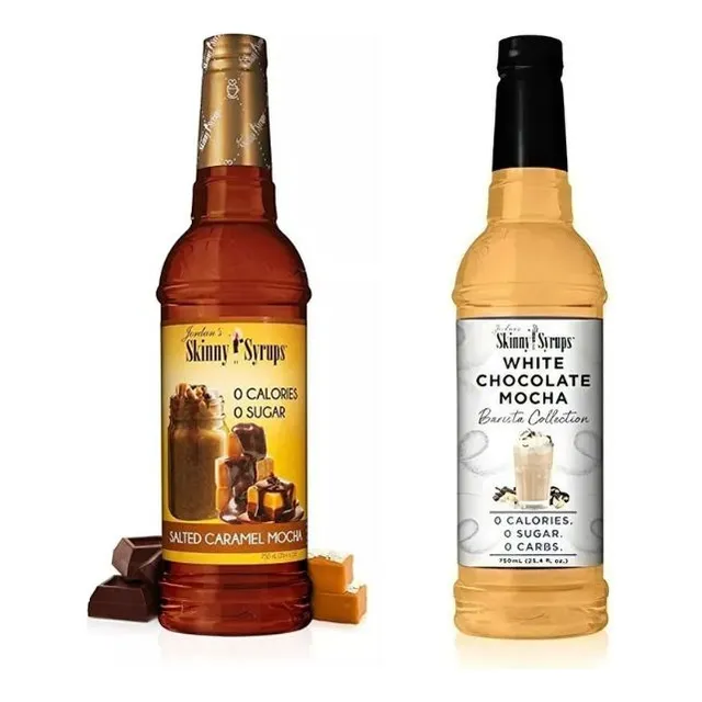 Pack 2 Jordan Skinny Mixes Caramel Mocha Y White Chocolate