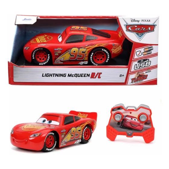 Cars Carro Rayo Mcquen A Control Remoto Disney Pixar 1:24 