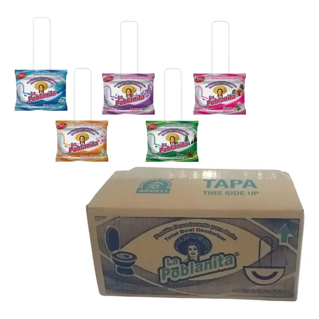 Pastilla Aromatizante La Poblanita 70gr. C/50pz