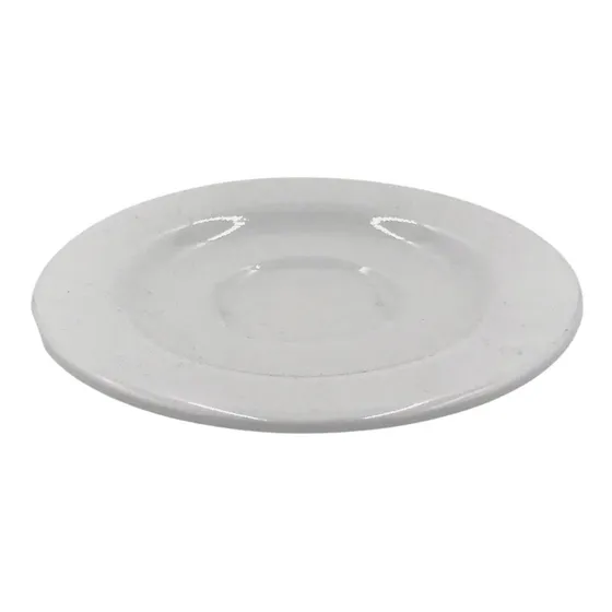 Plato Llano Para Café De 13cm, Marca Corona.