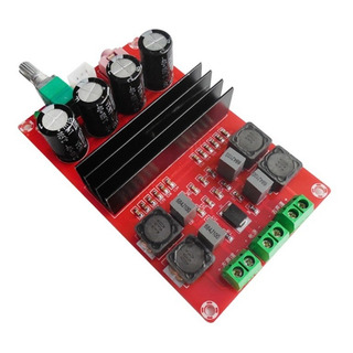 Kit Placa Montada Amplificador 2.0 100+100 200w Rms Classe D Kit Placa Montada Amplificador 2.0 100+100 200w Rms Classe D