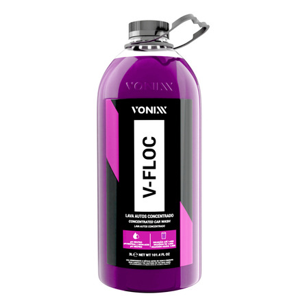 V-floc 3l Vonixx Shampoo Automotivo Concentrado Ph Neutro V-floc 3l Vonixx Shampoo Automotivo Concentrado Ph Neutro