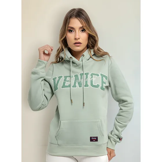 Buzo Hurlintong Tipo Hoodie Para Mujer En Algodón 30885
