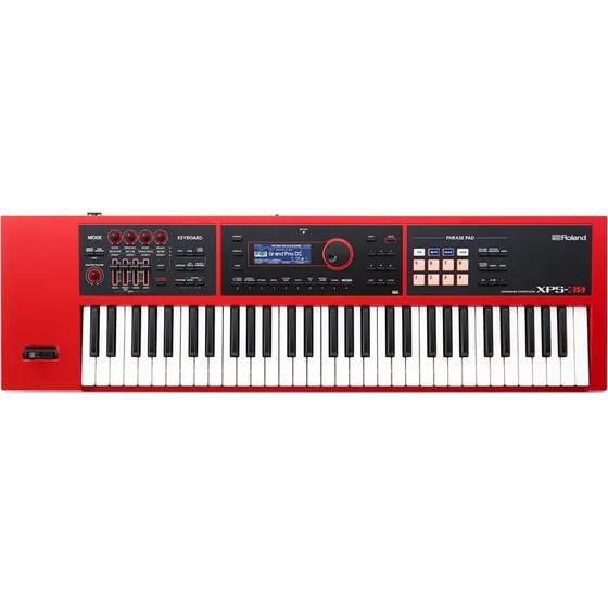 Teclado Roland Sintetizador Xps30 Vermelho