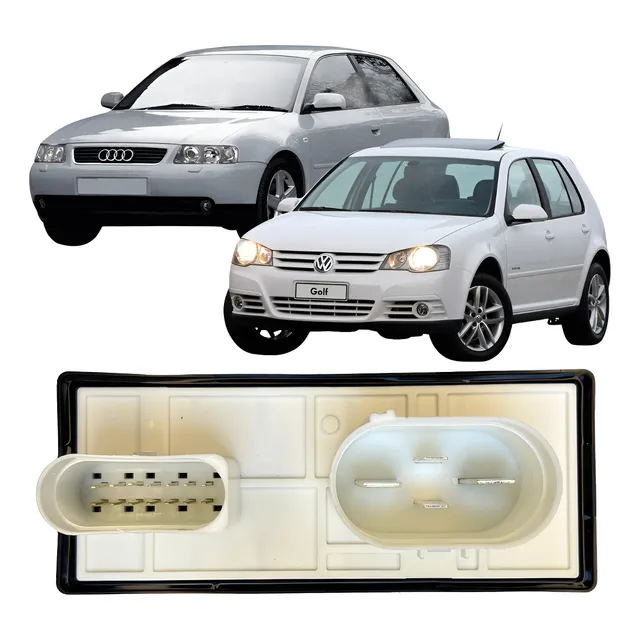 Rele Modulo Ventoinha Audi A3 Vw Golf Bora C/ar Condicionado
