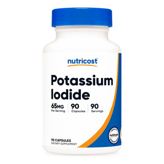 Yoduro De Potasio (ki) Nutricost, 90 Cápsulas, 65 Mg De Pota Yoduro De Potasio (ki) Nutricost, 90 Cápsulas, 65 Mg De Pota