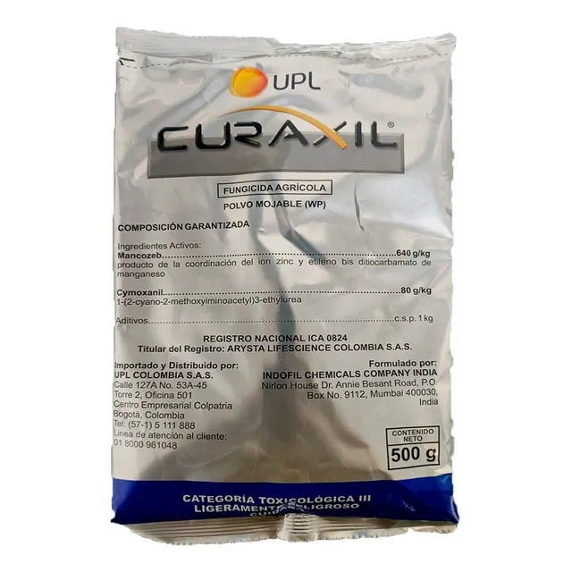 Curaxil Fungicida 500gr Mancozeb + Cynomaxil