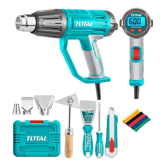 Pistola De Calor 2000w + Maletin Total Tb200561 Color Turquesa