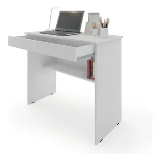 Escrivaninha Office Para Computador VitĂłria 6011 Cor Branco Escrivaninha Office Para Computador VitĂłria 6011 Cor Branco