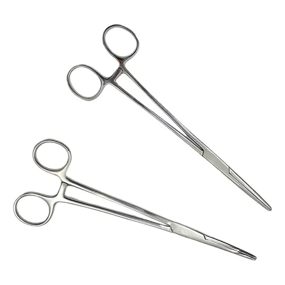 A, Pinzas Hemostáticas Pinzas Quirúrgicas Médicas Acero Inox