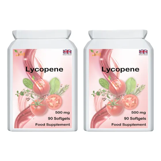 Ved Licopeno 500 Mg | 90 Capsulas Blandas, Salud De Prostata