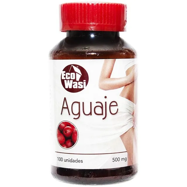 Aguaje 500 Mg 100 Cápsulas-aumenta Glúteos, Caderas Y Busto