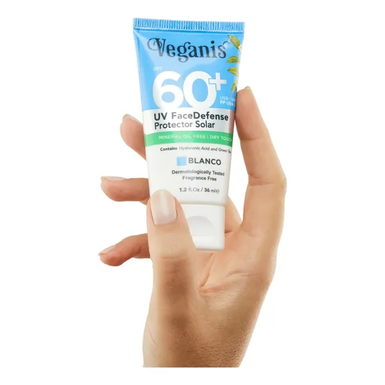 Veganis Protector Solar Facial Fps 60 Invisible Sin Tacc
