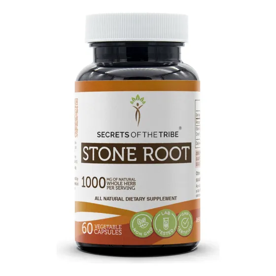 Suplemento Secrets Of The Tribe Stone Root 60 Cápsulas