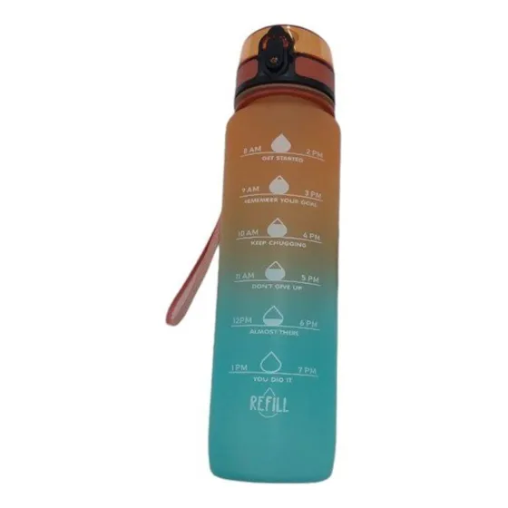 Termo Con Medidas De Agua Y Hora