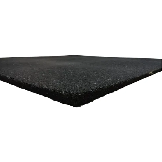 Piso De Caucho Recilclado Gimnasios Crosffit Plazas 1x1x13mm