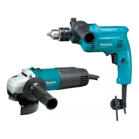Combo Oferta Makita Amoladora 115mm 840w Taladro 13mm 760w