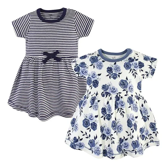 Vestidos De Algodón Niña Bebé 0-3 Meses
