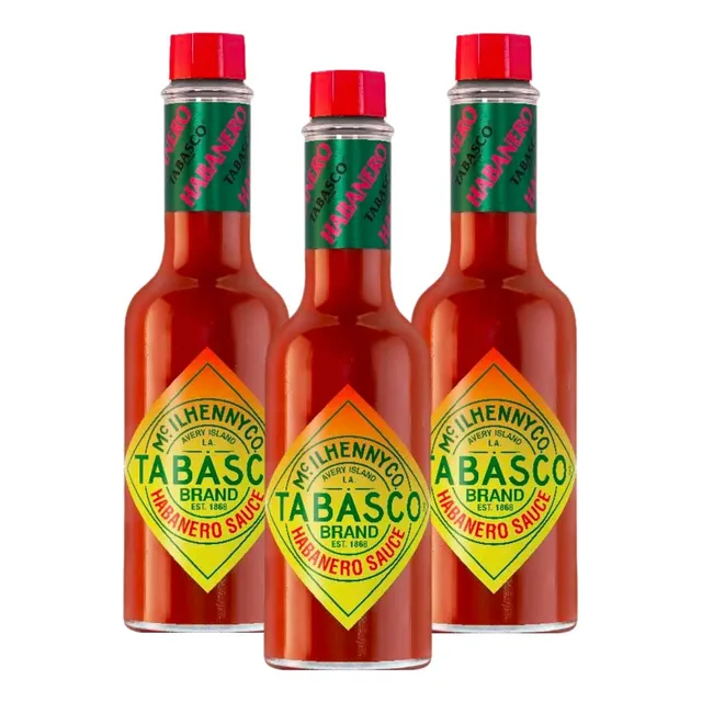 Salsa Tabasco Habanera 60 Ml. X3