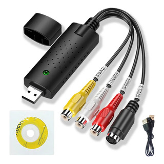 Tarjeta De Captura Easycap Usb 2.0 Rca S-video Audio Video Tarjeta De Captura Easycap Usb 2.0 Rca S-video Audio Video