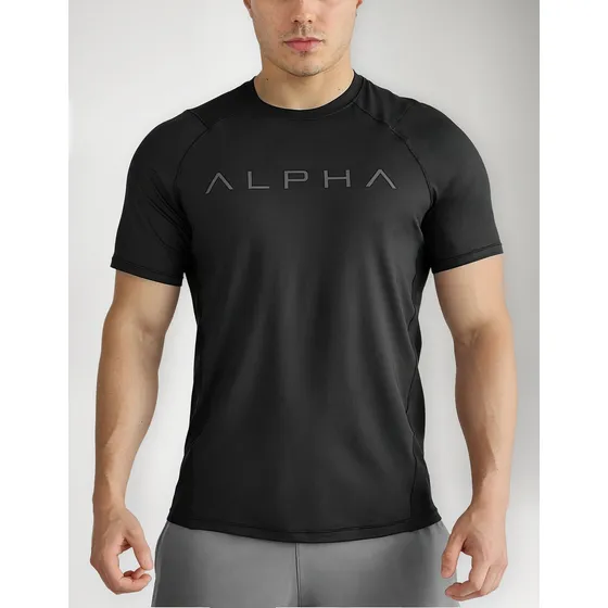 Polo Licrado Deportivo Hombre Gym - Ropa Deportiva Alphafit 