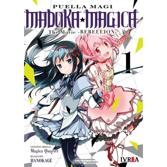 Manga Puella Magic Madoka Magica: The Movie Rebellion Vol.01