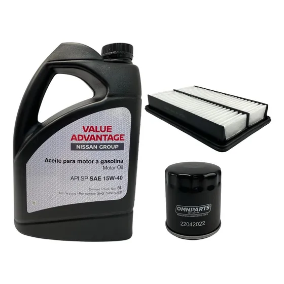 Kit Afinación Mazda 3 Aceite 15w40 2014-2019 Omniparts