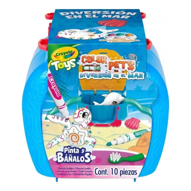 Color Pets Diversión En El Mar Crayola Toys