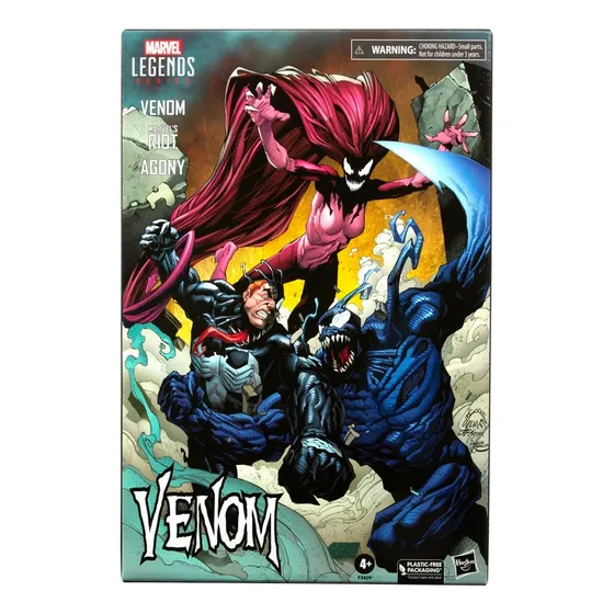 Venom Agony Riot Marvel Legends Hasbro Muñeco Figura