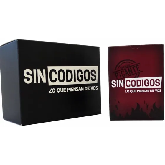 Sin Códigos + Sin Códigos Picante ,combo Juego De Previa